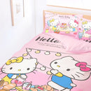 【Hello Kitty】Lets Picnic - 薄被套/涼被/兩用被套 - Sanrio 三麗鷗|台灣製造 台灣直送