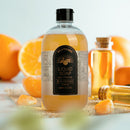 【古寶無患子】古法冷製橄欖黑皂寶-快樂橘油微香配方 1000g (下單後3-5個工作天出貨)