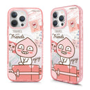 【Garmma】KAKAO FRIENDS-iPhone系列 磁吸款手機保護殼-Apeach旅行|台灣直送