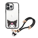 【Garmma】Kuromi 酷洛米-公仔手機防丟掛繩-酷黑款-SANRIO 三麗鷗|台灣直送 (下單後3-5個工作天出貨)