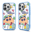 【Garmma】Crayon Shinchan 蠟筆小新-iPhone系列 磁吸款手機保護殼-晚安小新|台灣直送