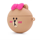 【Garmma】LINE FRIENDS-AirPods Pro 藍芽耳機盒保護套-熊美|台灣直送 (下單後3-5個工作天出貨)