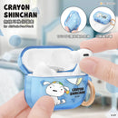 【Garmma】Crayon Shinchan 蠟筆小新-AirPods Pro/ Pro2 無線耳機保護套-晚安小白|台灣直送 (下單後3-5個工作天出貨)