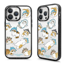 【Garmma】Mofusand 貓福珊迪-iPhone系列 經典款手機保護殼-頭套貓貓|台灣直送