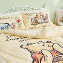 【Winnie the Pooh 小熊維尼】蜂蜜小事-米黃 - 床單 - Disney 迪士尼|台灣製造 台灣直送