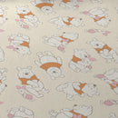 【Winnie the Pooh 小熊維尼】秋日漫步-米黃 - 床單 天絲 - Disney 迪士尼|台灣製造 台灣直送