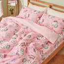 【Hello Kitty】戀愛達人 - 床單 - Sanrio 三麗鷗|台灣製造 台灣直送