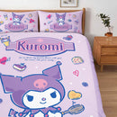 【Kuromi 酷洛米】甜點教室 - 床單 -Sanrio 三麗鷗 |台灣製造 台灣直送