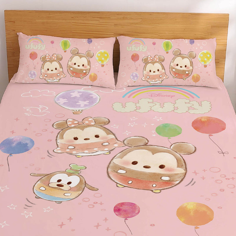 【Mickey & Minnie 米奇米妮】UFUFY 米奇款 - 床單 - Disney 迪士尼|台灣製造 台灣直送