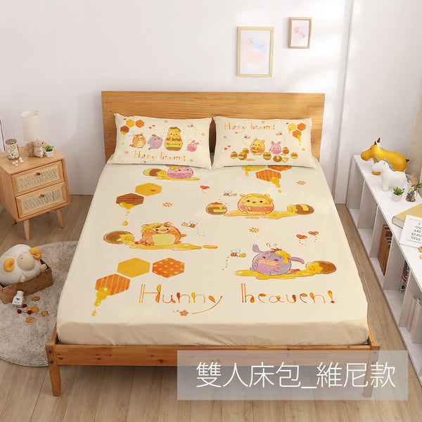 【Winnie the Pooh 小熊維尼】UFUFY 維尼款 - 床單 - Disney 迪士尼|台灣製造 台灣直送