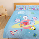 【BTS 宇宙明星】太空漫遊 - 薄被套/涼被/兩用被套 - BTS 宇宙明星|台灣製造 台灣直送