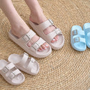 【奇奇蒂蒂】厚底防水拖鞋-天藍 親子鞋款 迪士尼正版授權|台灣製造 台灣直送   (下單後5-7個工作天出貨)