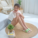 【三眼仔】表情休閒拖鞋-綠 成人 迪士尼正版授權|台灣製造 台灣直送 (下單後5-7個工作天出貨)