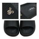 【米奇】造型飾釦輕量防水室內鞋-黑 迪士尼正版授權|台灣製造 台灣直送  (下單後5-7個工作天出貨)