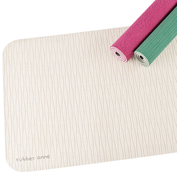 【Rubber Anne】軟式珪藻土織物地墊 (60x40cm) (下單後3-5個工作天出貨)