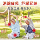 七葉樹活絡凝膠促進血液循環，長者戶外運動伸展示範熱感舒緩膏.