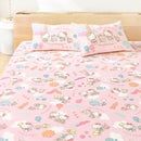 【Hello Kitty】風景繪 - 床單 天絲 - Sanrio 三麗鷗|台灣製造 台灣直送