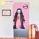 【鬼滅之刃】MIT長門簾85x150cm-鬼滅之刃 禰豆子-粉|台灣製造 台灣直送 (下單後3-5個工作天出貨)