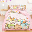 【角落生物】糖罐子 粉 - 薄被套/涼被/兩用被套 - 角落小夥伴|台灣製造 台灣直送