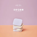 【永和三美人】巧好Q粉撲/方形 2入(泡水變大 美妝蛋) (下單後3-5個工作天出貨)