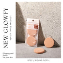 【永和三美人】Glowfy系列 抑菌亮彩粉撲/柔軟圓形 2入 (下單後3-5個工作天出貨)