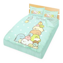 【角落生物】夾夾樂-藍綠 - 薄被套/涼被/兩用被套 - 角落小夥伴|台灣製造 台灣直送