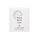 白色包裝箱，上印英文字 Washing Machine Cleaner，簡約黑色線條設計.