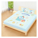 【Hangyodon 人魚漢頓】小小插畫家 - 床單 - 水怪 醜魚 - Sanrio 三麗鷗|台灣製造 台灣直送