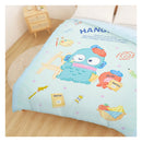 【Hangyodon 人魚漢頓】小小插畫家 - 薄被套/涼被/兩用被套 - 水怪 醜魚 - Sanrio 三麗鷗|台灣製造 台灣直送