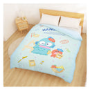 【Hangyodon 人魚漢頓】小小插畫家 - 薄被套/涼被/兩用被套 - 水怪 醜魚 - Sanrio 三麗鷗|台灣製造 台灣直送