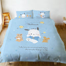 【Pochacco 帕恰狗】Happy time - 薄被套/涼被 - 三麗鷗 PC狗|台灣製造 台灣直送