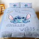 【Stitch 史迪奇】悠悠夏風 - 薄被套/涼被 - Disney 迪士尼|台灣製造 台灣直送