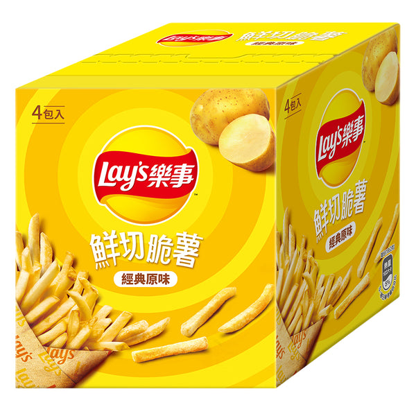 【樂事】鮮切脆薯經典原味薯條72g (下單後2-3個工作天出貨)