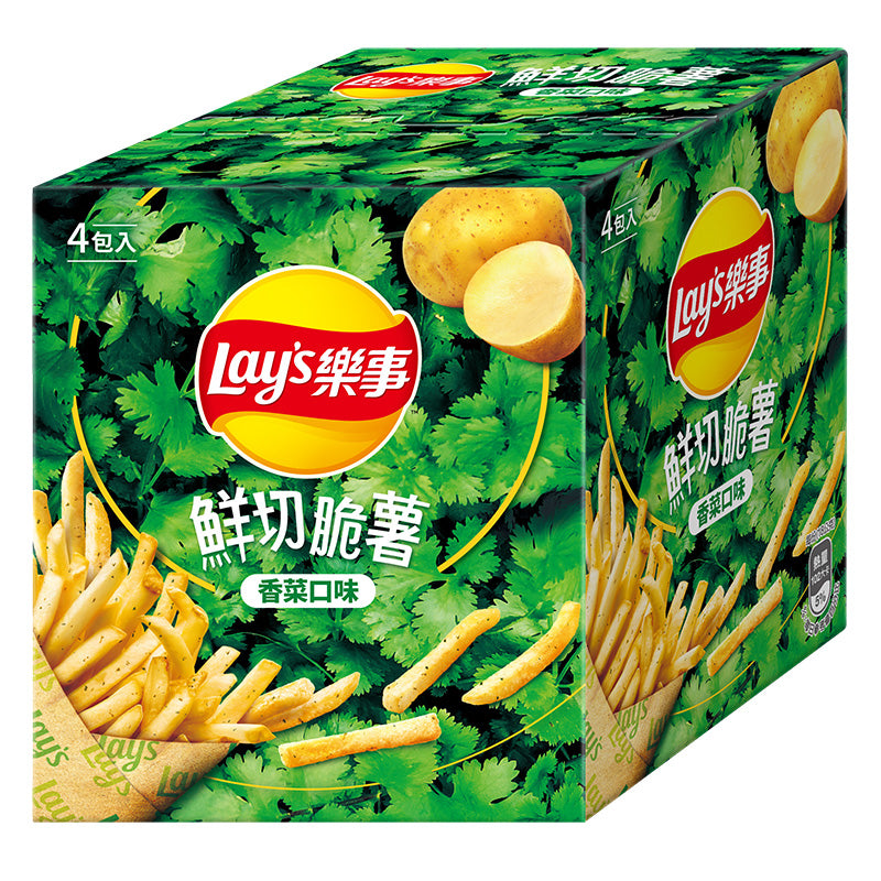 【樂事】鮮切脆薯香菜口味薯條 72g (下單後2-3個工作天出貨)