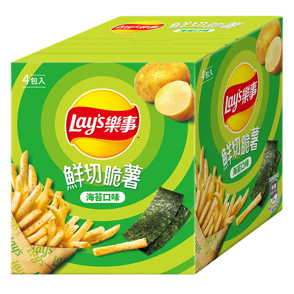 【樂事】鮮切脆薯海苔口味薯條 72g (下單後2-3個工作天出貨)