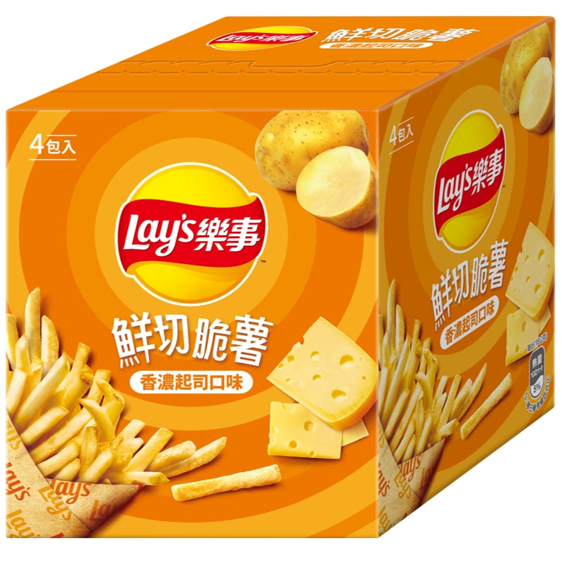 【樂事】鮮切脆薯香濃起司口味薯條 72g (下單後2-3個工作天出貨)