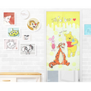 【Winnie the Pooh 小熊維尼】MIT長門簾85x150cm-迪士尼小熊維尼Pooh 蜜香滿園-黃|台灣製造 台灣直送 (下單後3-5個工作天出貨)