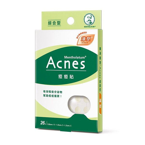 【Mentholatum 曼秀雷敦】ACNES痘痘貼(26入／35入)