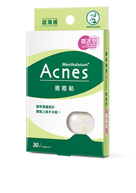 【Mentholatum 曼秀雷敦】ACNES痘痘貼(30入)隱透型超薄邊