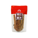 裕珍馨黑糖杏仁脆片隨手包，透明包裝展示脆片細節.