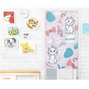 【Marie 瑪麗貓】MIT長門簾85x150cm-迪士尼瑪麗貓Marie 快樂音符-粉|台灣製造 台灣直送 (下單後3-5個工作天出貨)