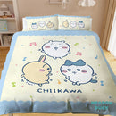 【Chiikawa 吉伊卡哇】快樂旋律 - 薄被套/涼被/兩用被套 - Chiikawa 吉伊卡哇|台灣製造 台灣直送