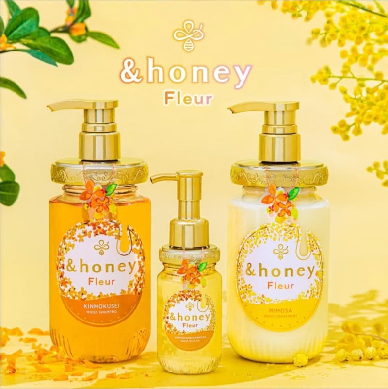 【&honey】Fleur 蜂蜜輕盈舒癒潤髮乳2.0 445g