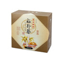 裕珍馨養生酥餅黑芝麻口味3入盒裝，米色和棕色經典包裝設計.