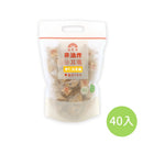 非油炸杏仁白芝麻沙其瑪，透明手提包裝，台灣直送40入裝.