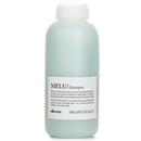 Davines MELU防斷洗髮露250ml淺藍灰色圓筒瓶白色瓶蓋簡約標籤.