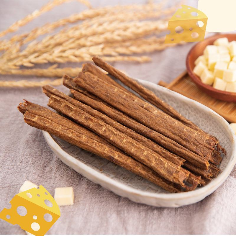 【飼糧倉】起司牛肉條 100g(下單後5-7個工作天出貨)