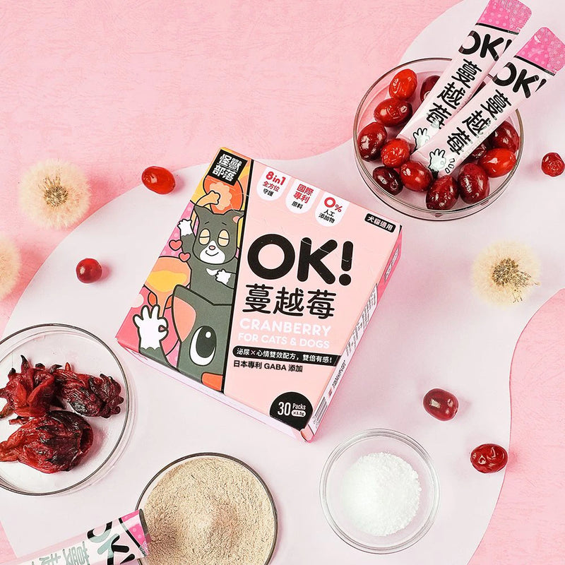 【怪獸部落】OK！蔓越莓 (下單後3-5個工作天出貨)