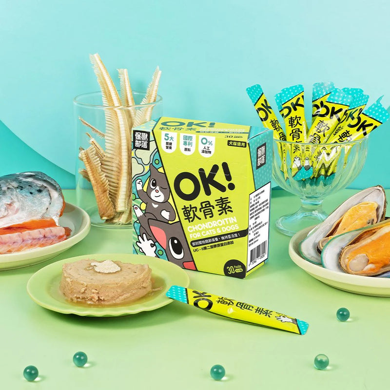 【怪獸部落】OK！軟骨素 (下單後3-5個工作天出貨)