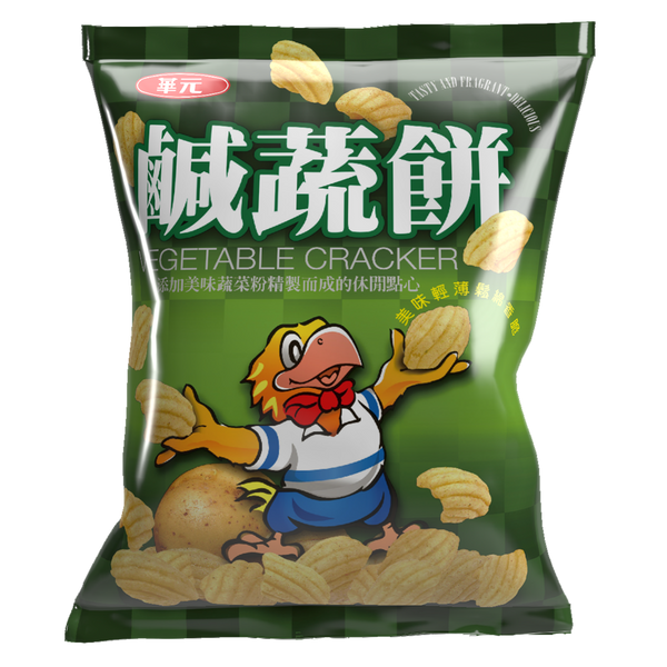 【華元】鹹蔬餅 50g (下單後2-3個工作天出貨)